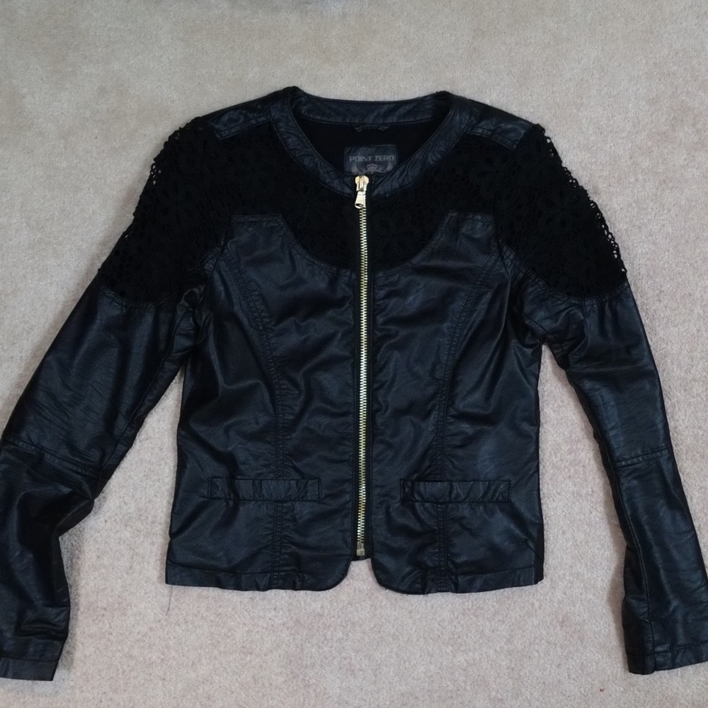 Point Zero Leather Jacket - Picture 3 of 4